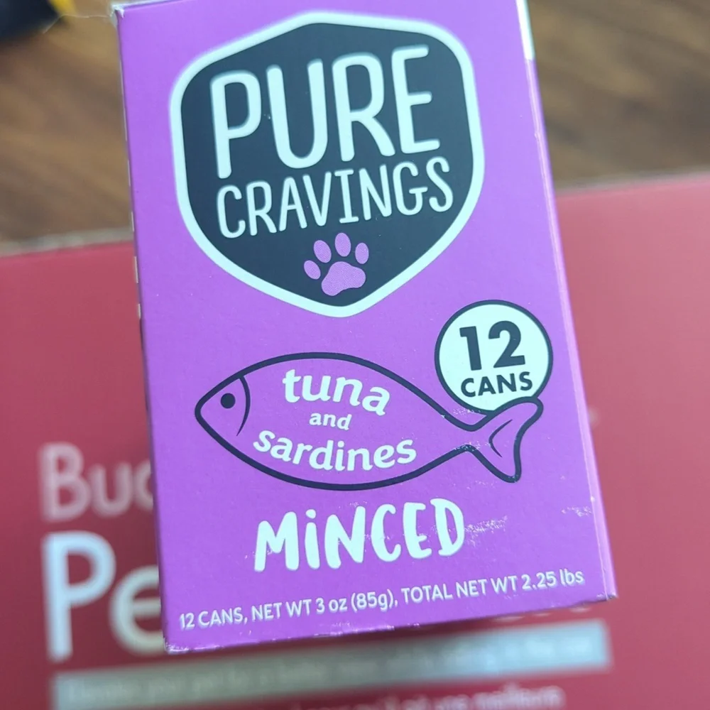 Pure Cravings 12-pack Wet Cat Food New Mercury Tested